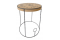 Table d’appoint design champagne