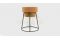 Tabouret muselet design en liège - Petit