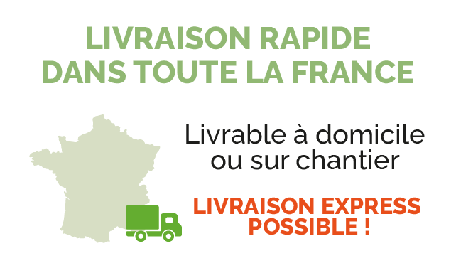 Livraison rapide sur toute la France